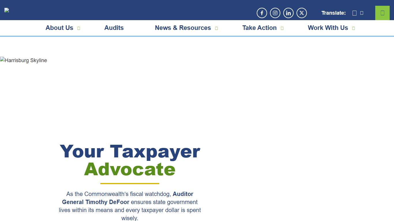 Home - Pennsylvania Department of the Auditor General