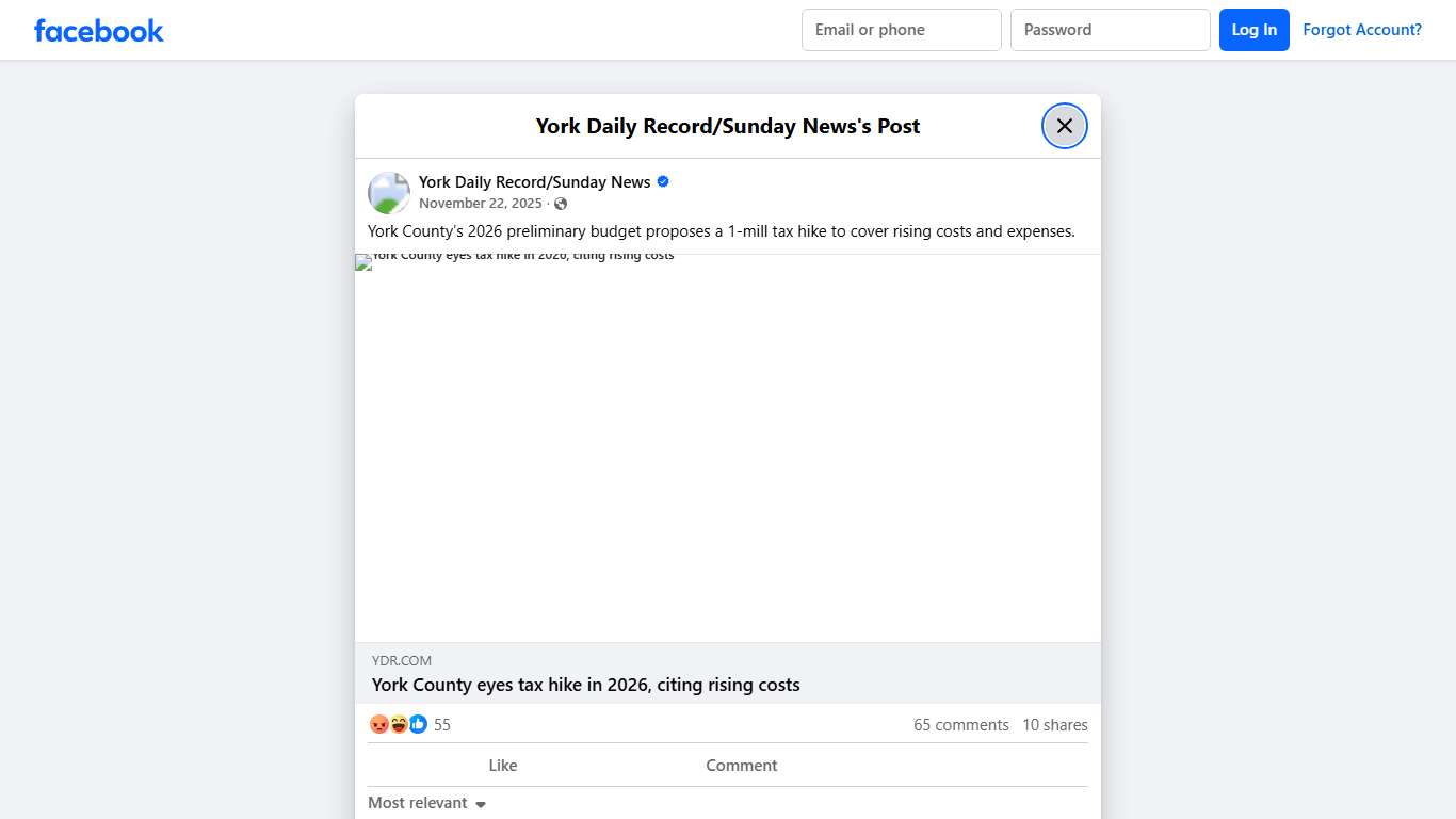 York County’s 2026... - York Daily Record/Sunday News Facebook
